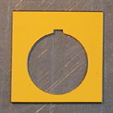 Allen-Bradley Blank Legend Plates